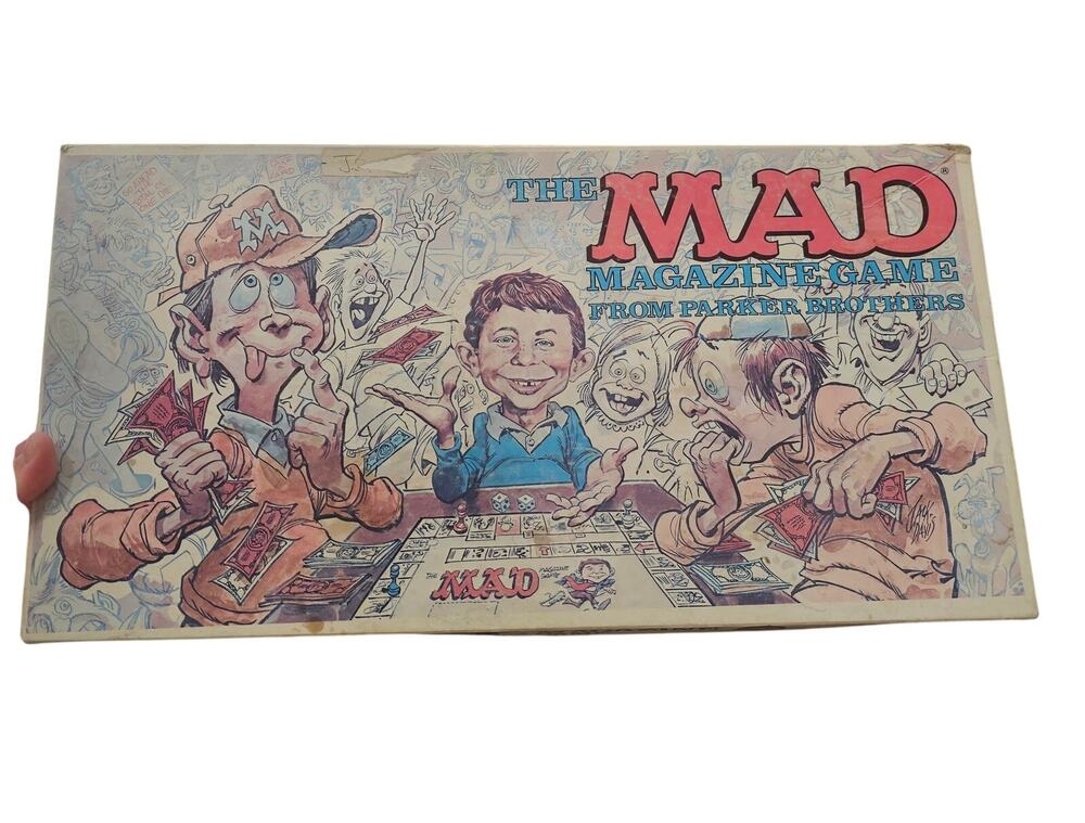 The Mad Magazine Game Vintage 1979 Board Game Parker Brothers Complete?